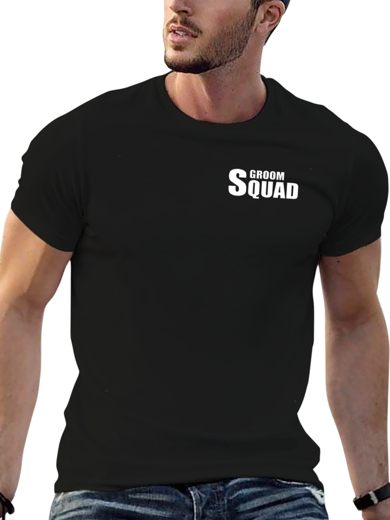 Groom Squad T-Shirt: Wedding Party Apparel