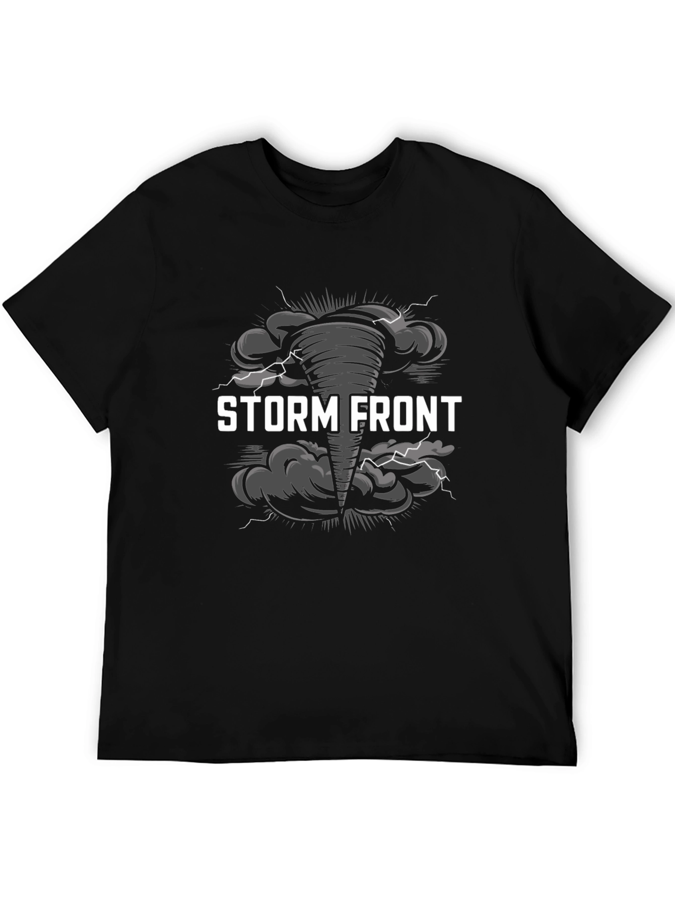 Storm Front Graphic T-Shirt - Black