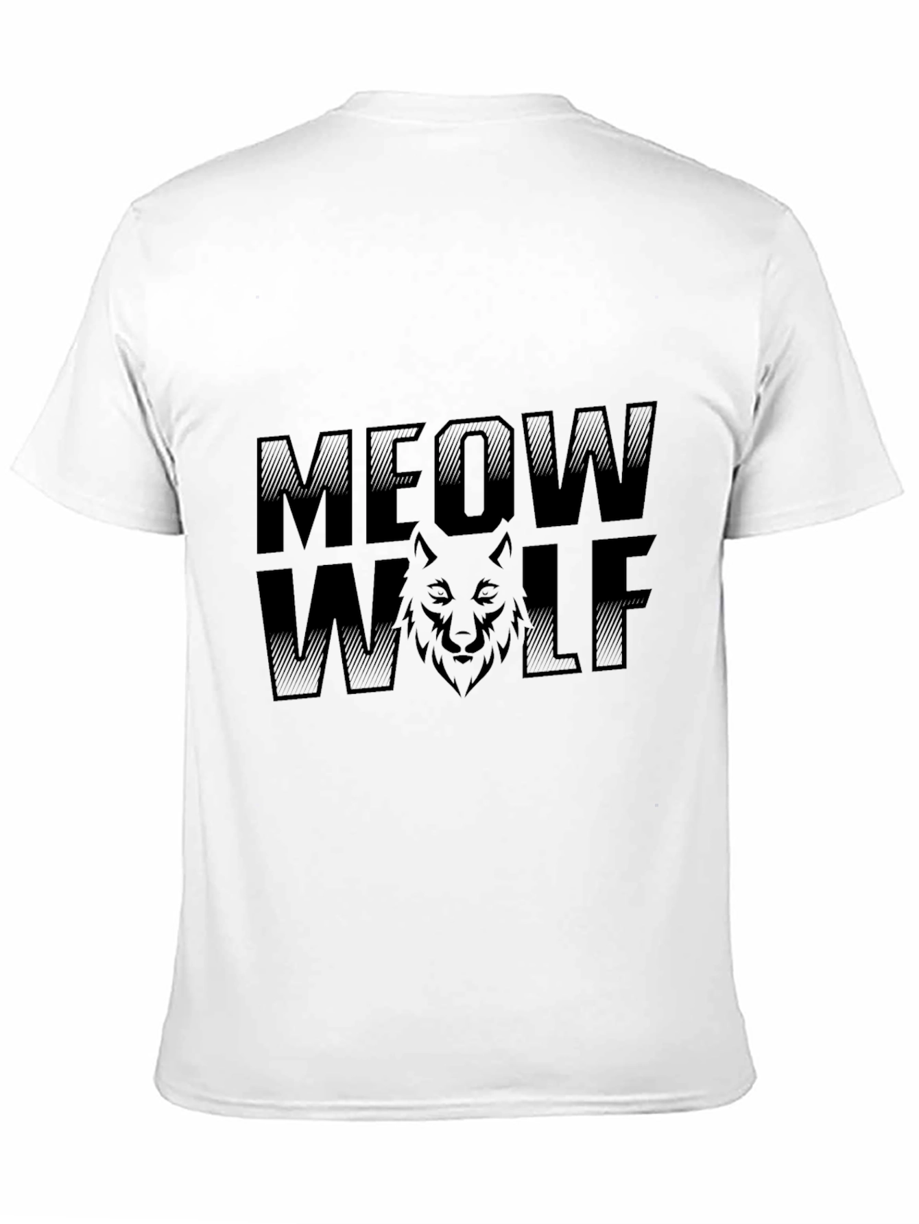 Meow Wolf T-Shirt Black Cotton Blend Tee