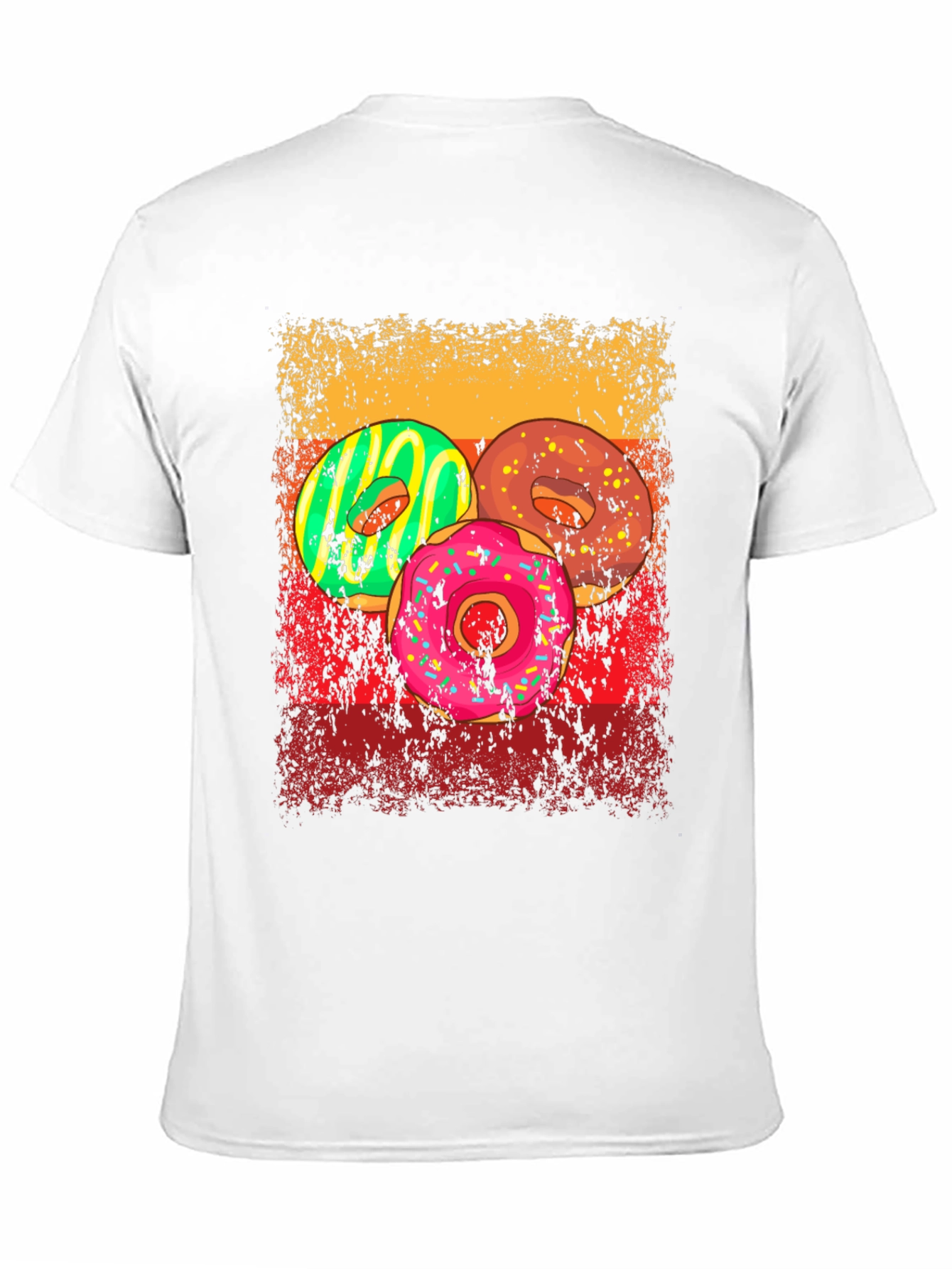 Donut Graphic T-Shirt - Sweet Treat Design