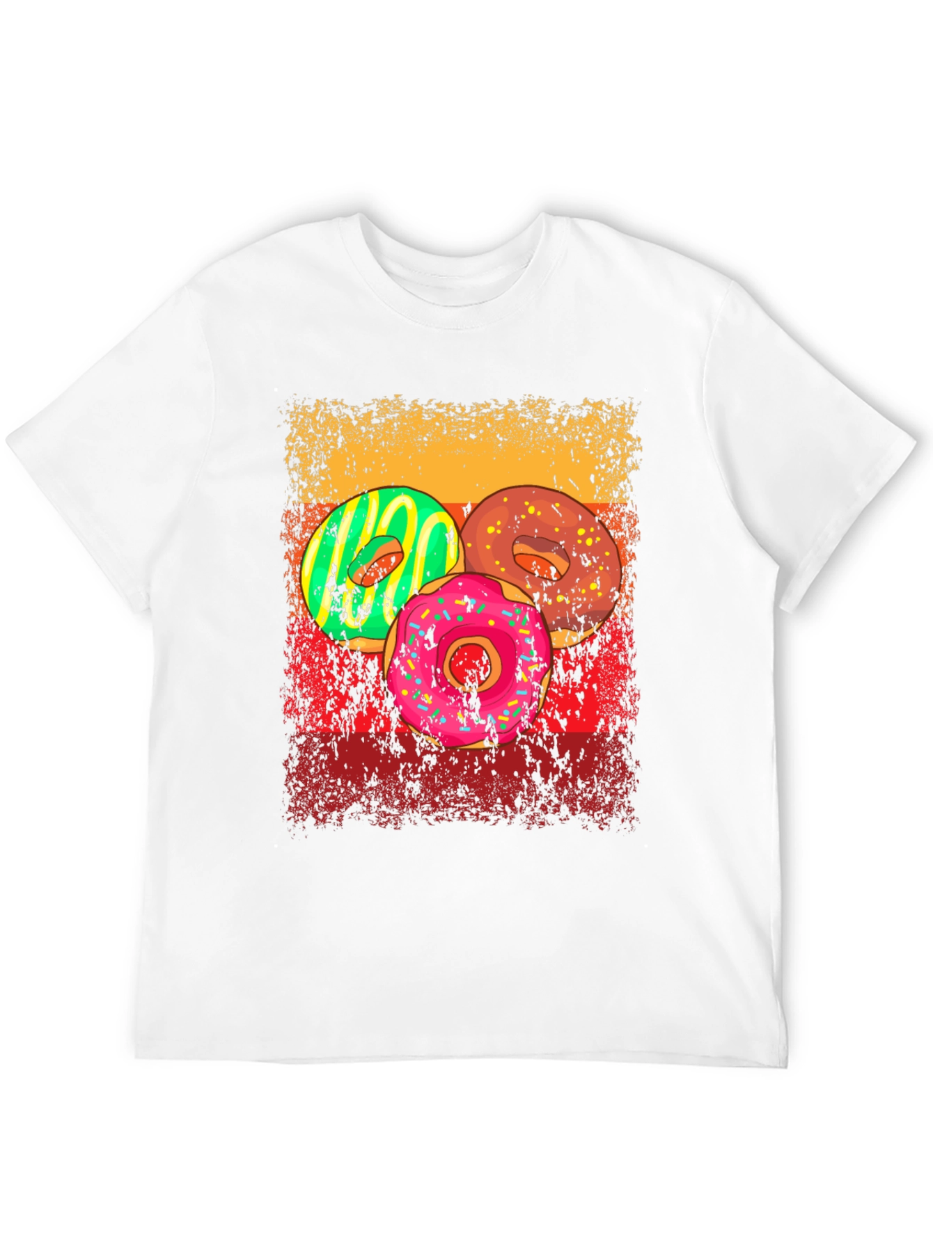 Donut Graphic T-Shirt - Sweet Treat Design