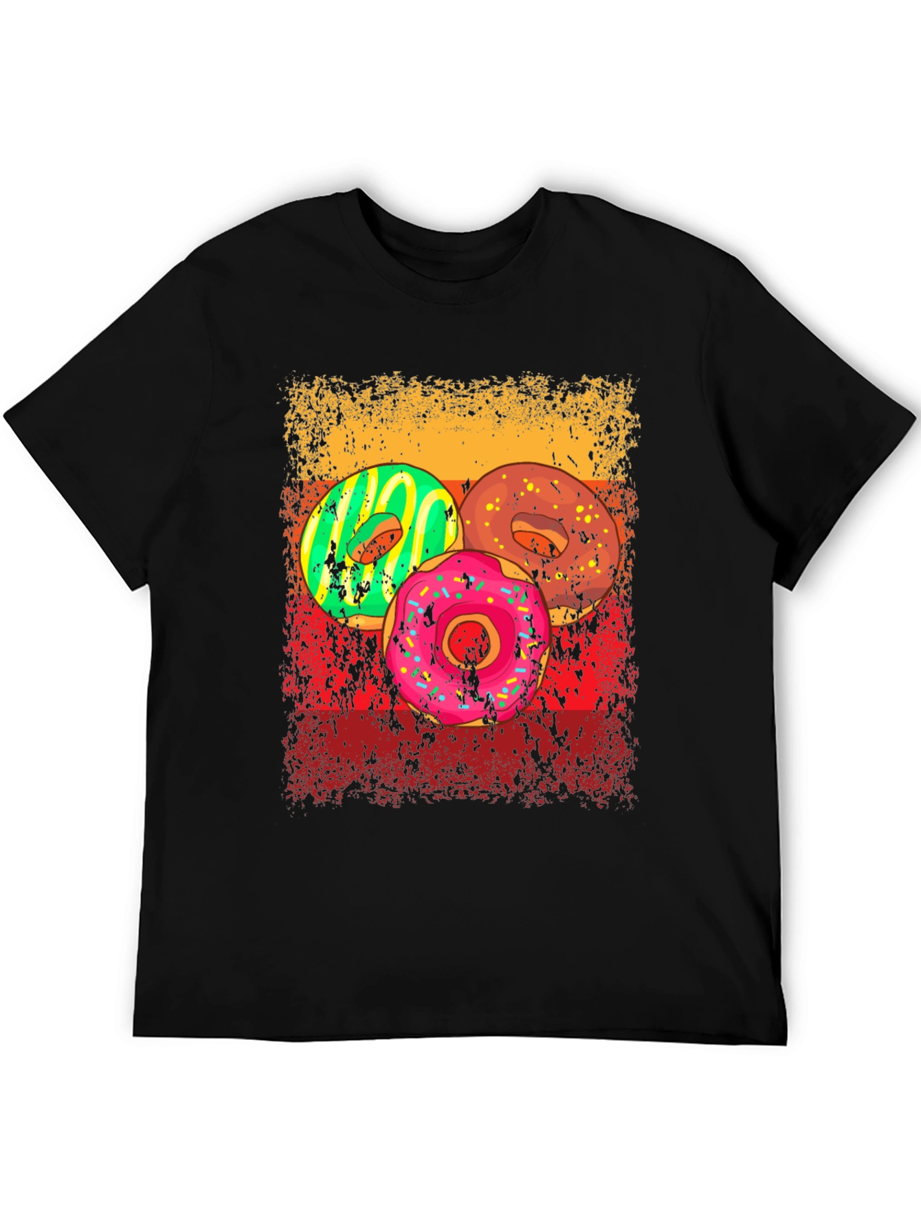 Donut Graphic T-Shirt - Sweet Treat Design