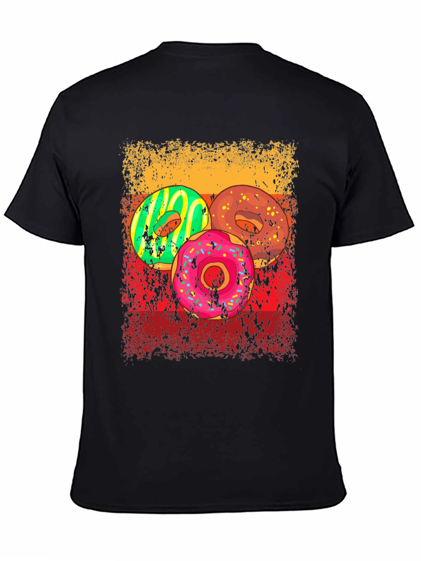 Donut Graphic T-Shirt - Sweet Treat Design