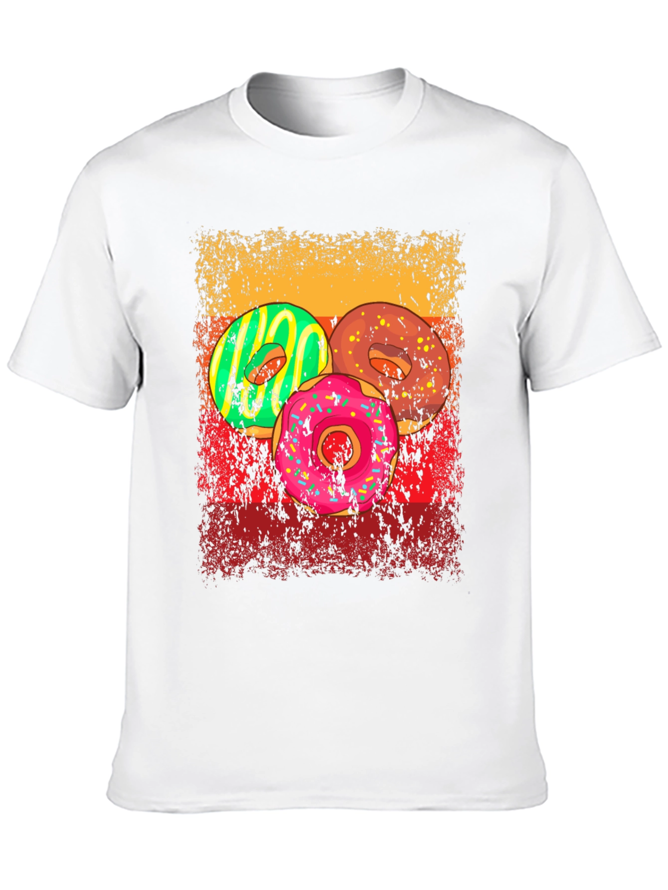 Donut Graphic T-Shirt - Sweet Treat Design