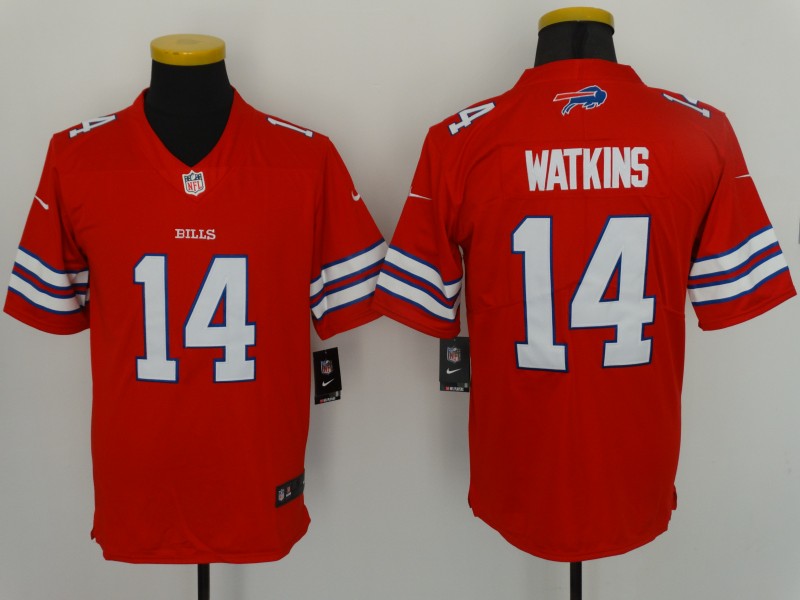 Men's Buffalo Bills Sammy Watkins #14 Red Game Jerseys