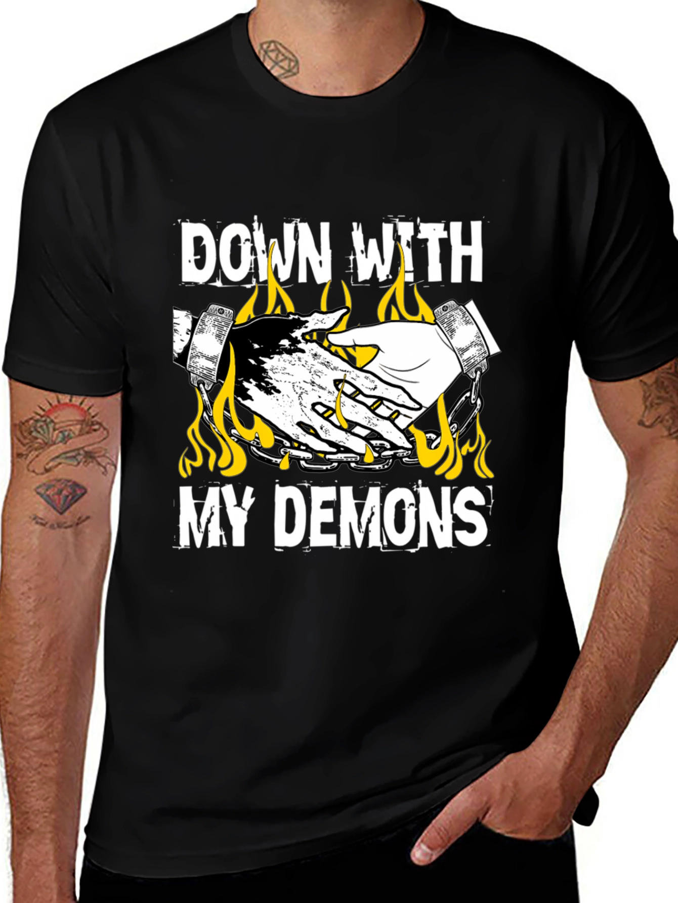 Down With My Demons Graphic T-Shirt