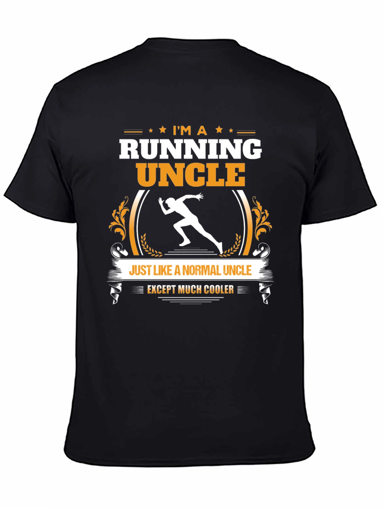 Running Uncle T-Shirt - Cool Uncle Gift