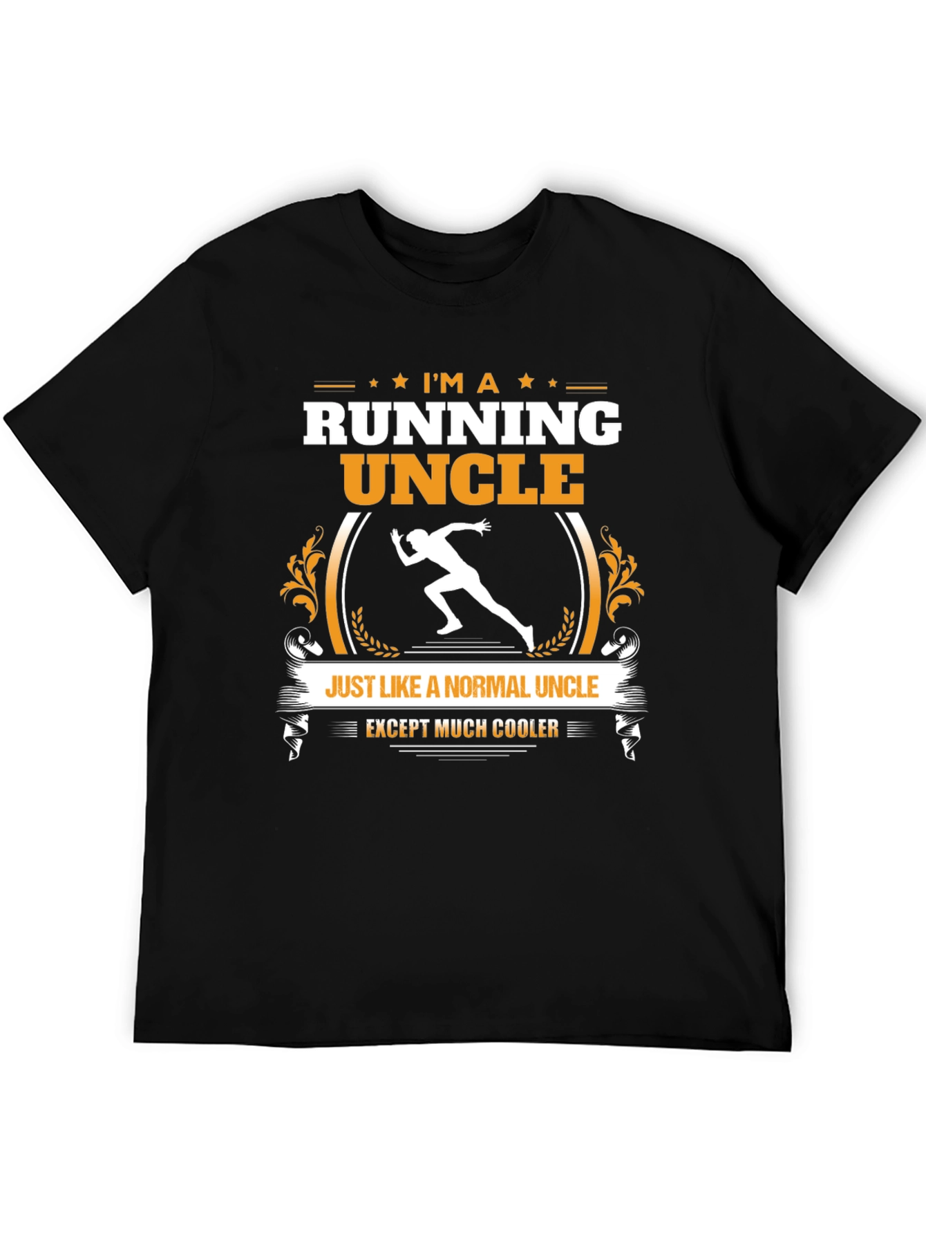 Running Uncle T-Shirt - Cool Uncle Gift