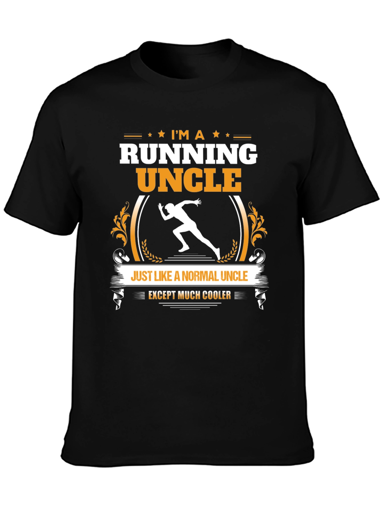 Running Uncle T-Shirt - Cool Uncle Gift