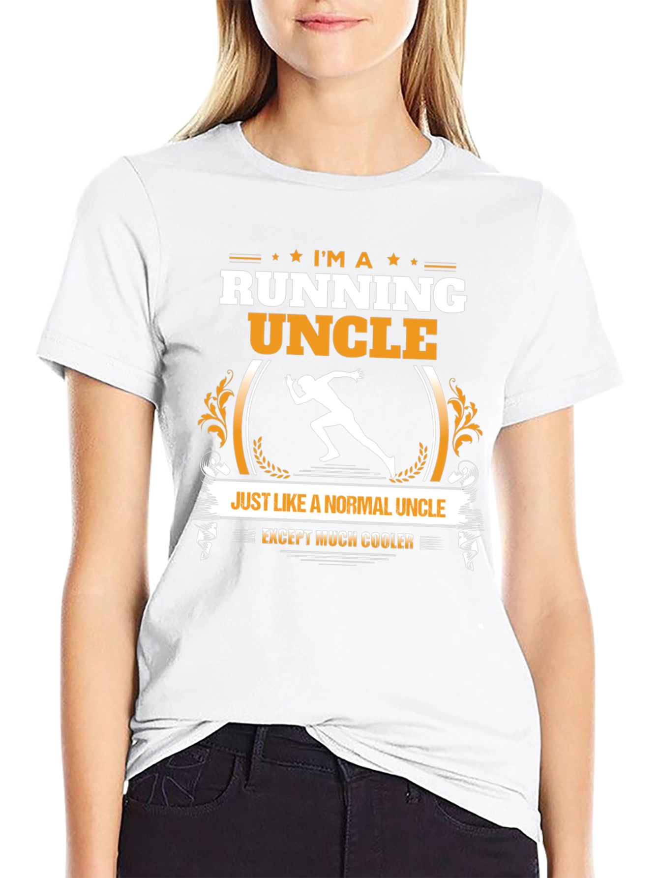 Running Uncle T-Shirt - Cool Uncle Gift