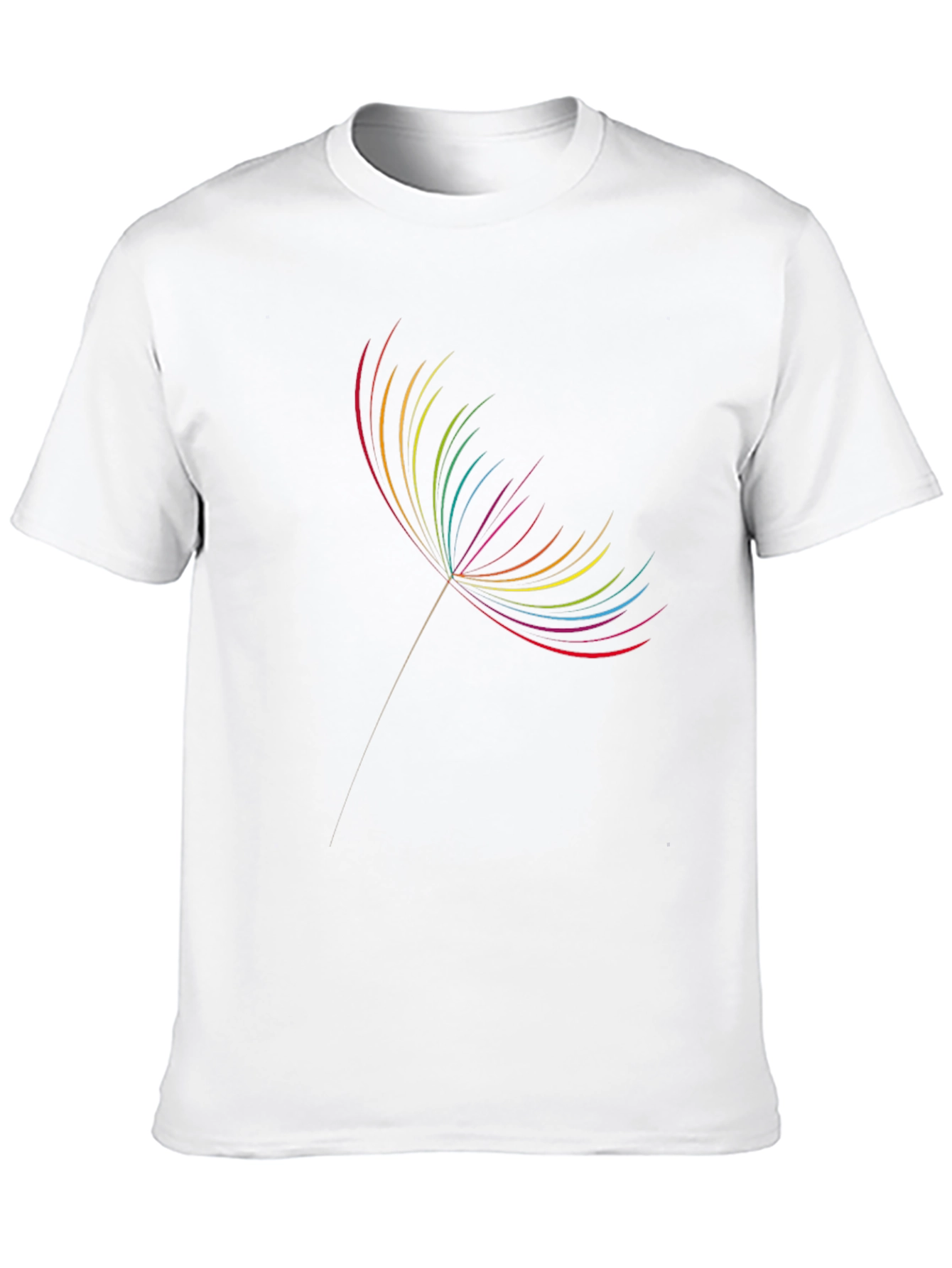 Rainbow Dandelion Graphic Tee