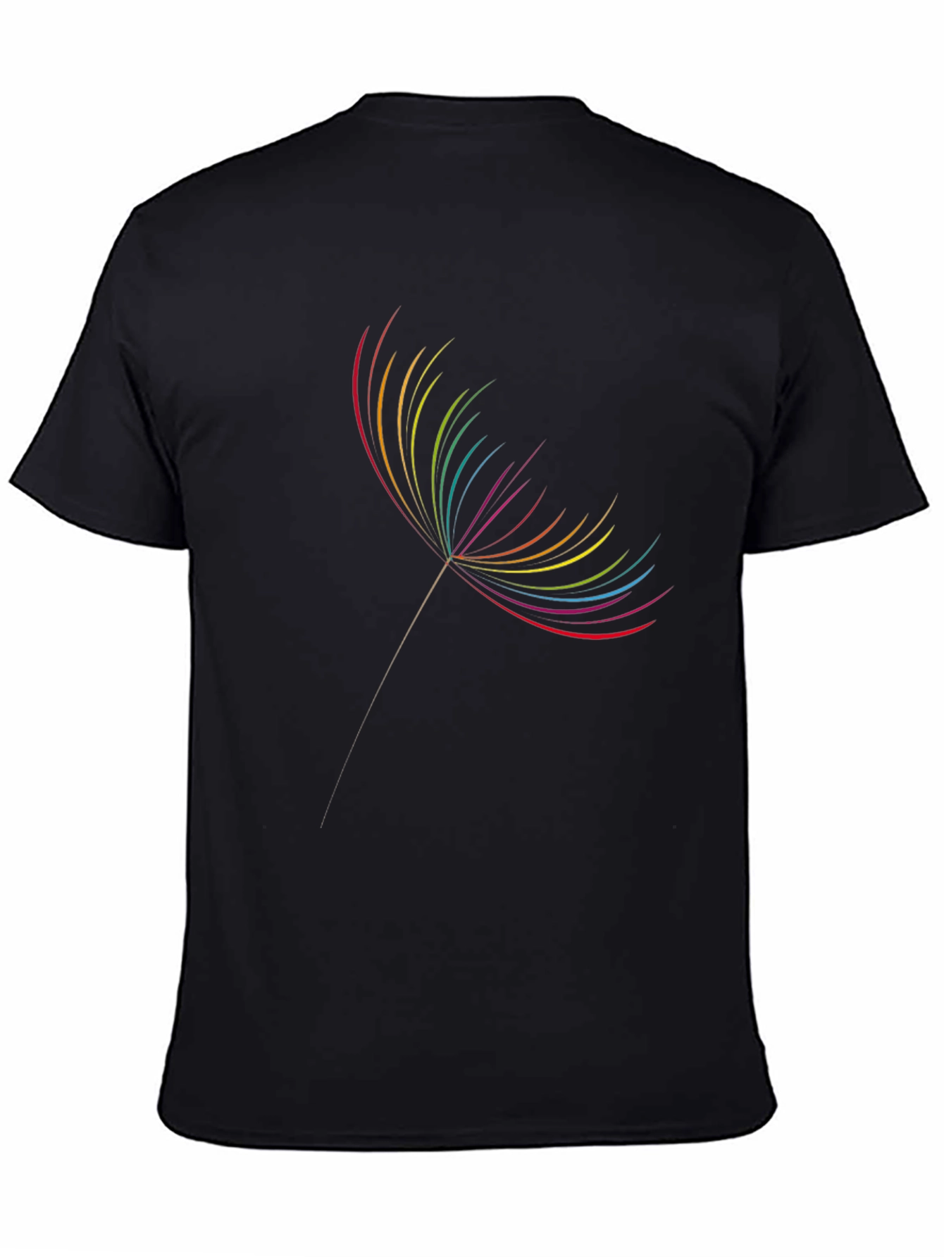 Rainbow Dandelion Graphic Tee