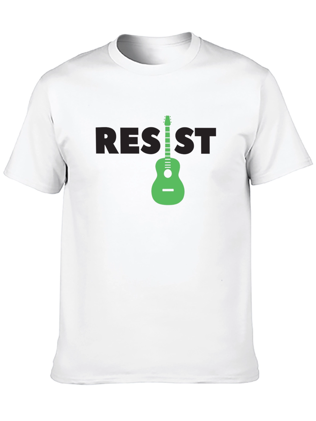 Resist Guitar Graphic T-Shirt