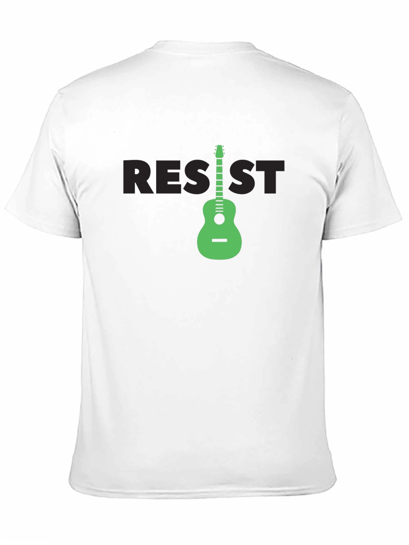 Resist Guitar Graphic T-Shirt