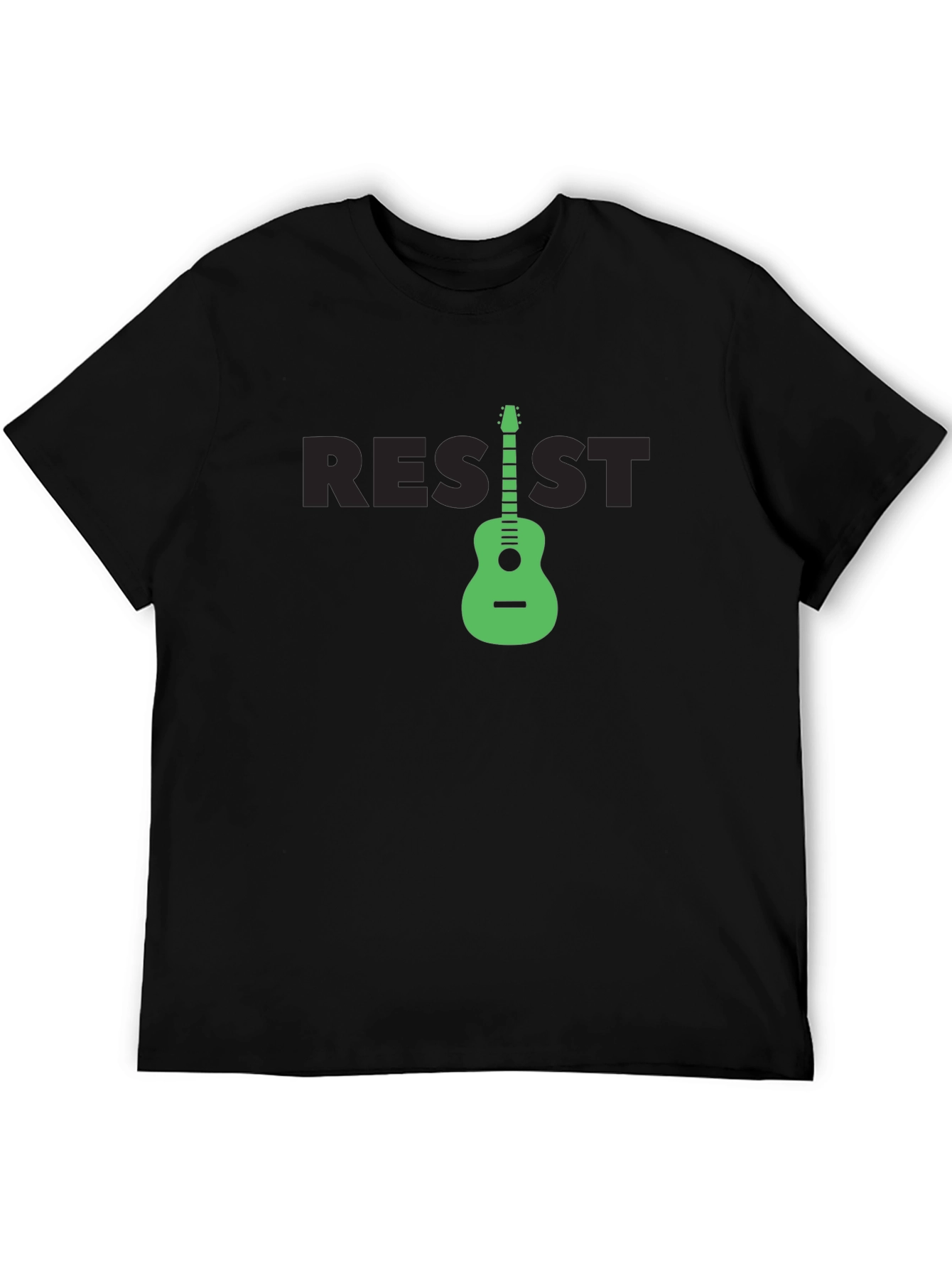Resist Guitar Graphic T-Shirt