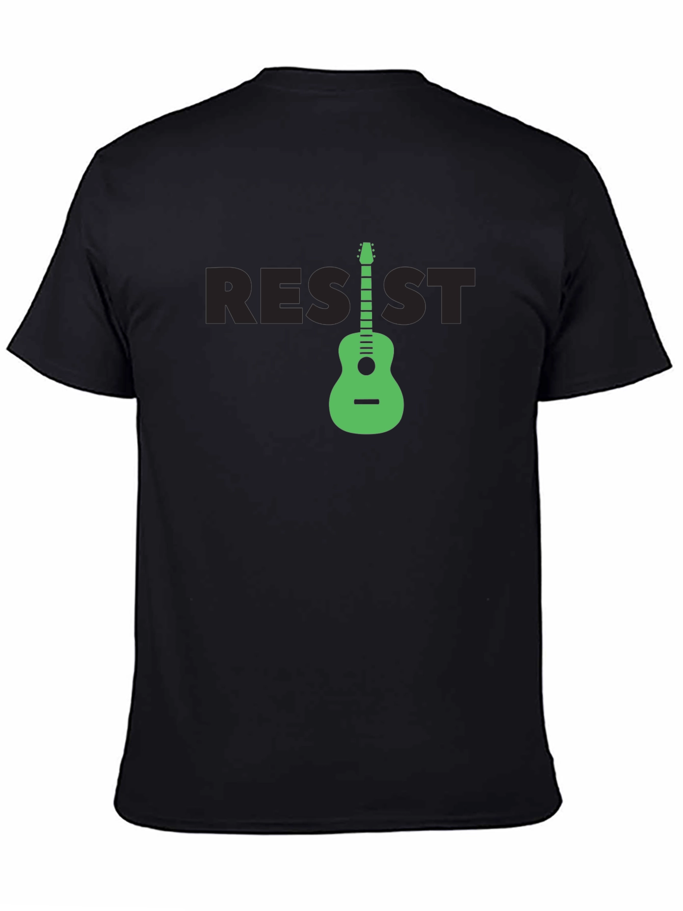 Resist Guitar Graphic T-Shirt
