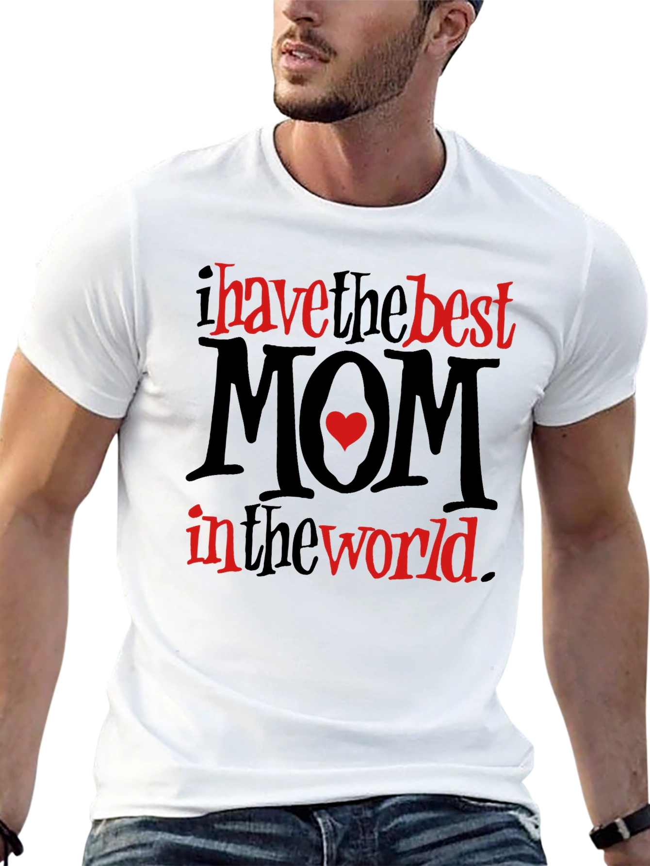 Best Mom Ever Black Graphic Tee