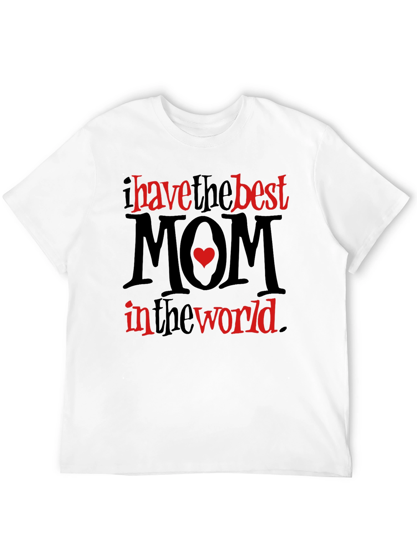 Best Mom Ever Black Graphic Tee
