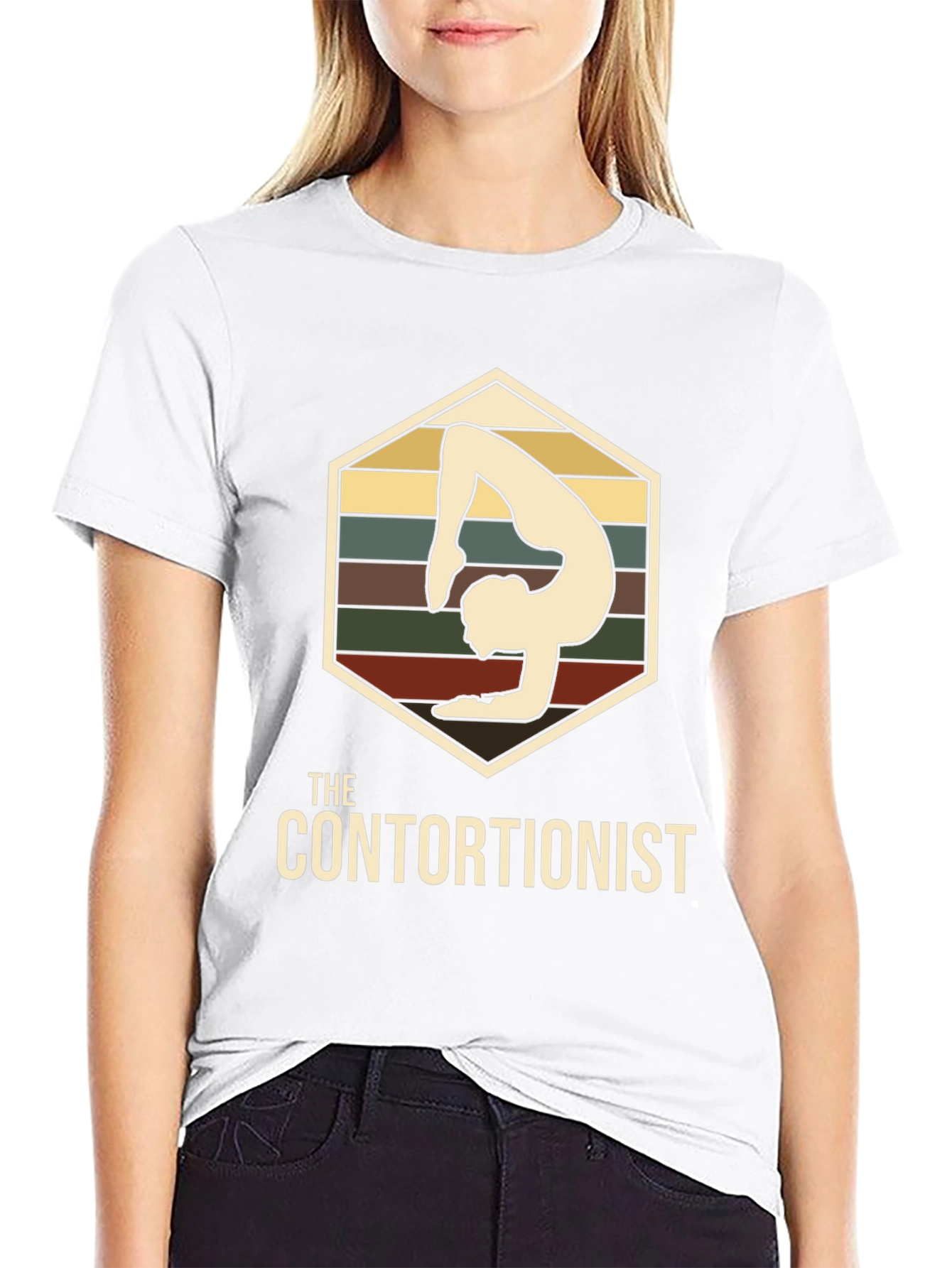 The Contortionist T-Shirt - Flexible Yoga Pose Tee