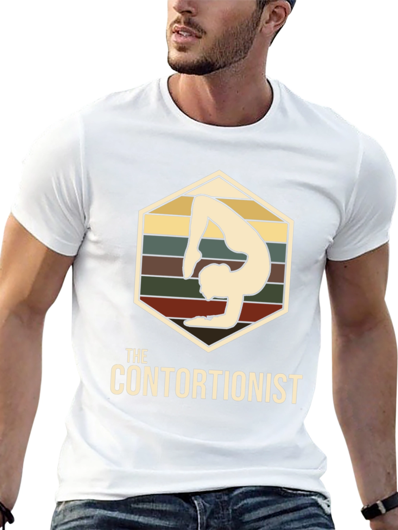 The Contortionist T-Shirt - Flexible Yoga Pose Tee
