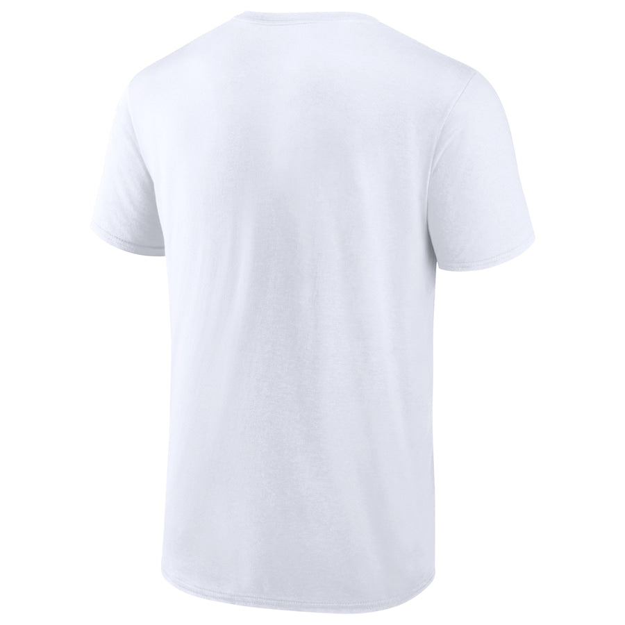 Men's Florida Panthers White 2025 Stanley Cup Playoffs Logo T-Shirt