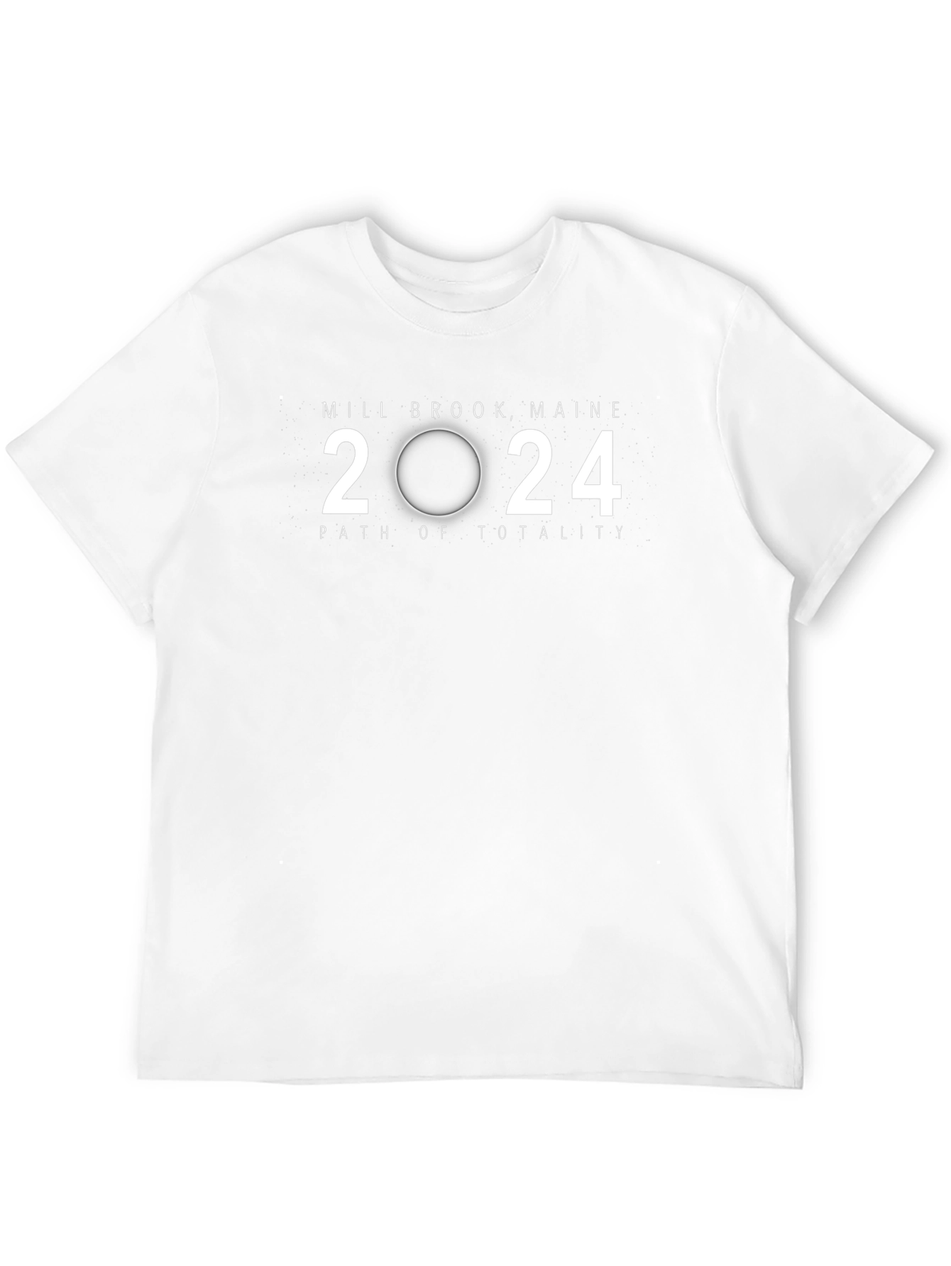 Mill Brook Maine 2024 Total Solar Eclipse T-Shirt