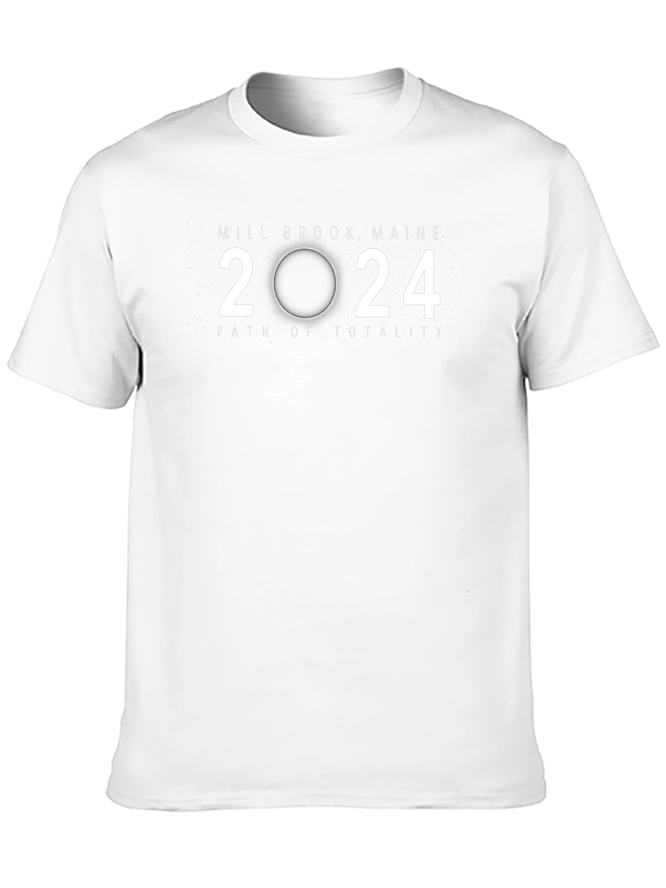Mill Brook Maine 2024 Total Solar Eclipse T-Shirt