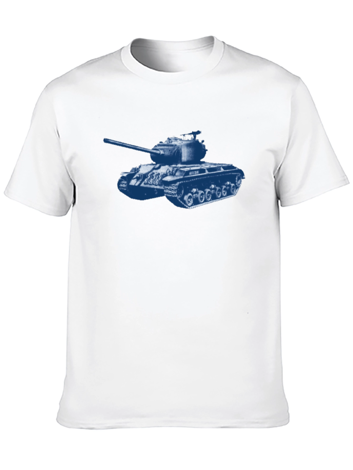 Tank Graphic T-Shirt - Military Style Tee