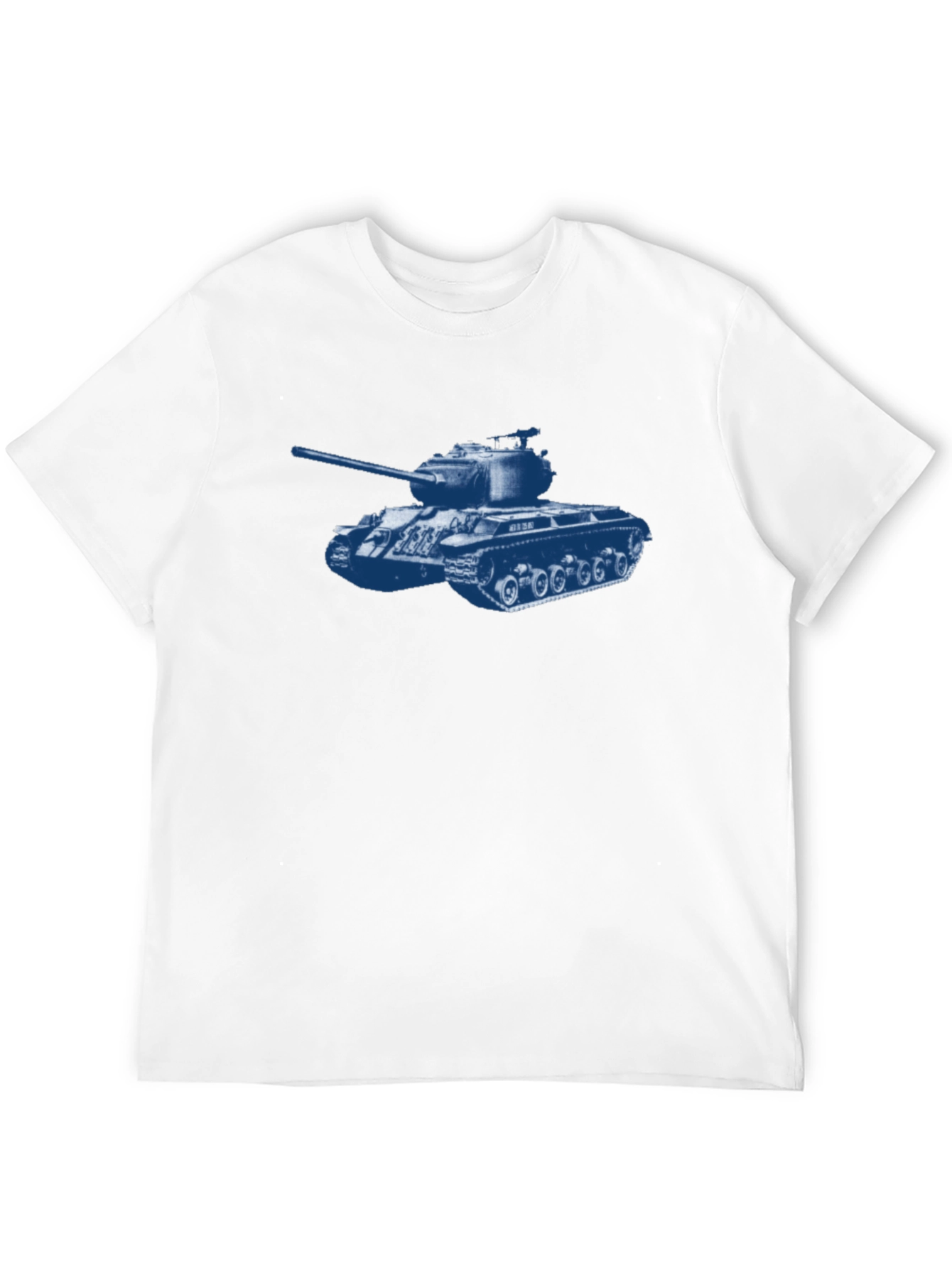 Tank Graphic T-Shirt - Military Style Tee