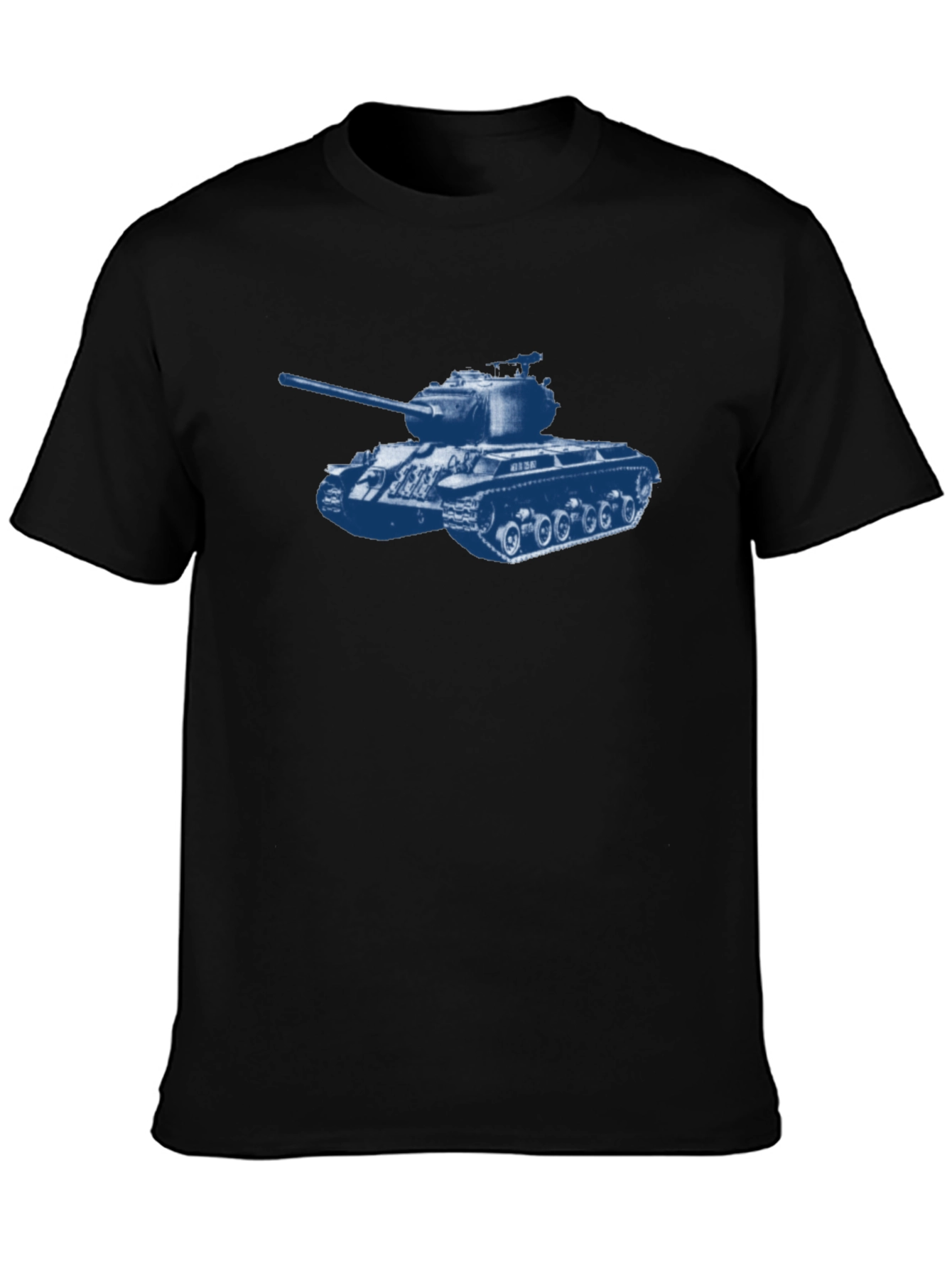 Tank Graphic T-Shirt - Military Style Tee