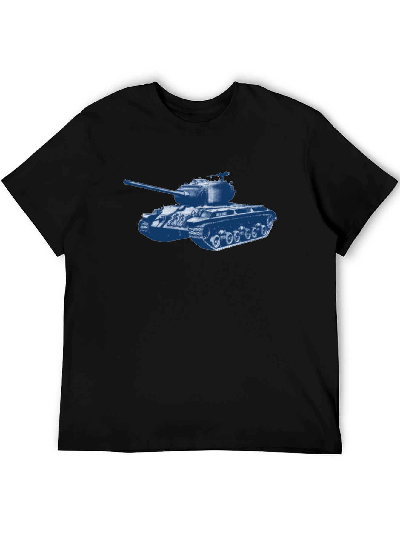 Tank Graphic T-Shirt - Military Style Tee