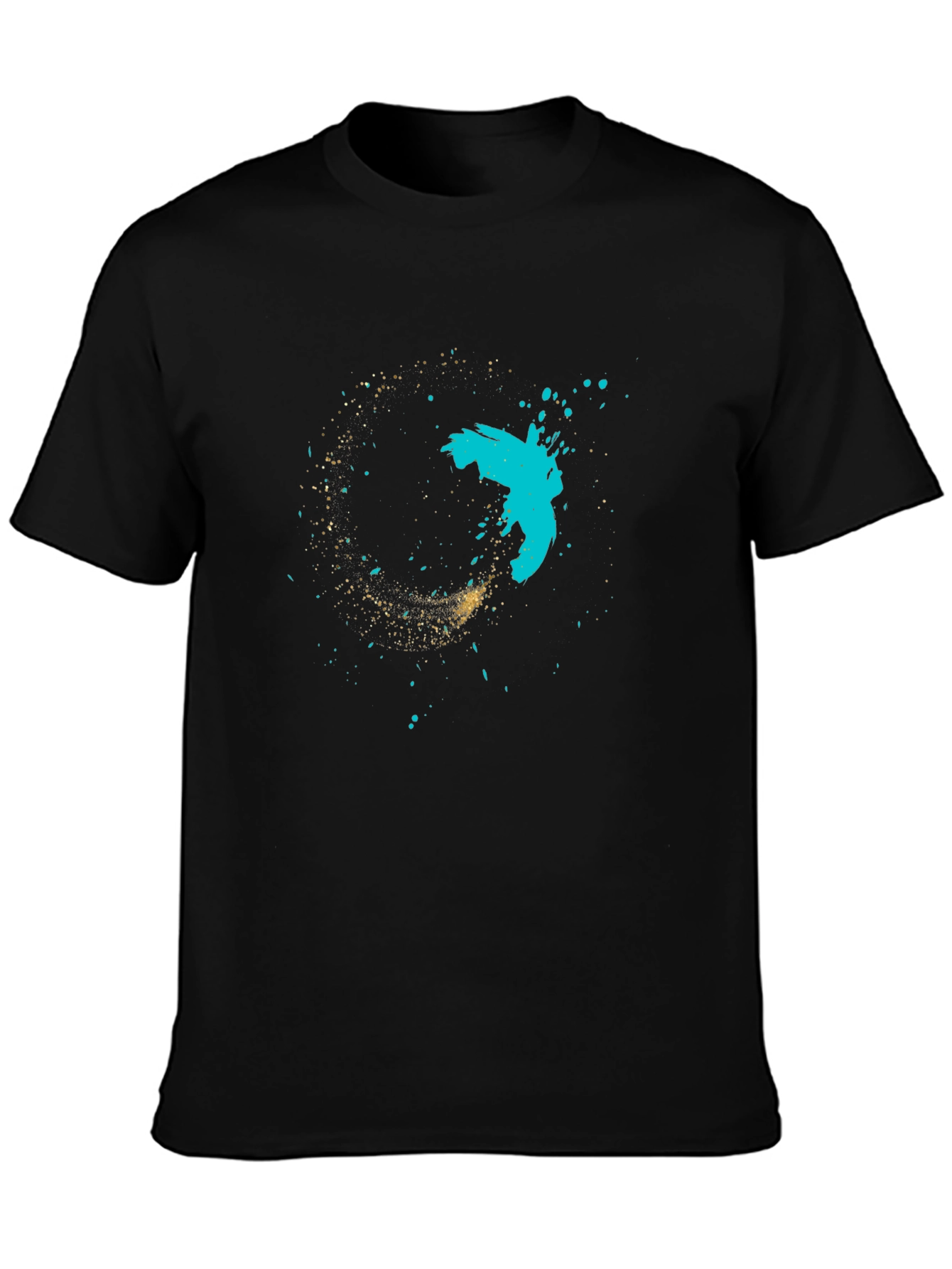 Abstract Art Black Tee
