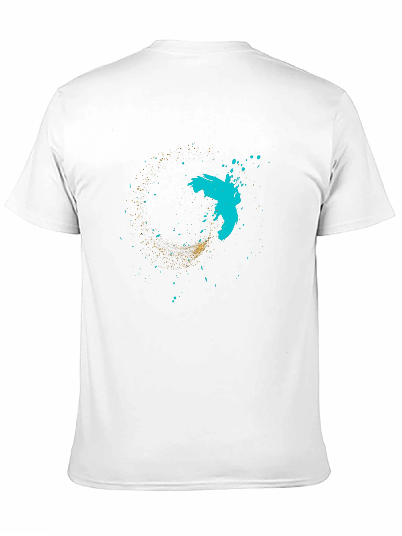 Abstract Art Black Tee