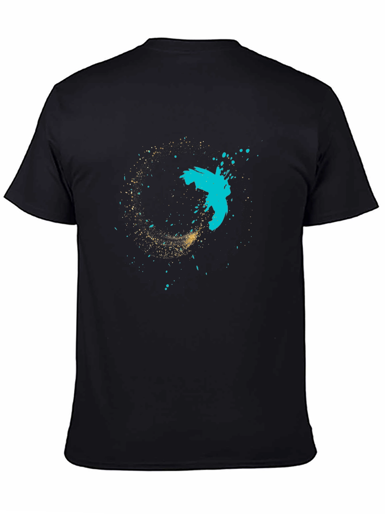 Abstract Art Black Tee