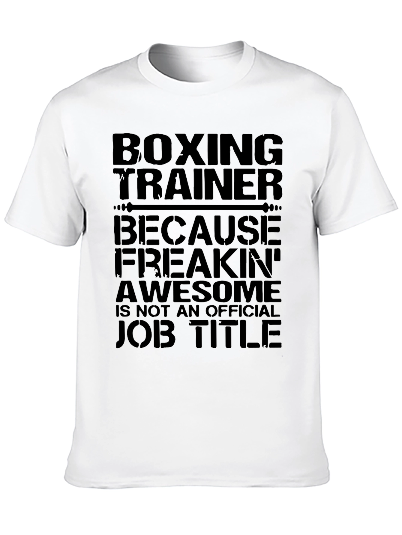 Boxing Trainer Funny Job Title T-Shirt