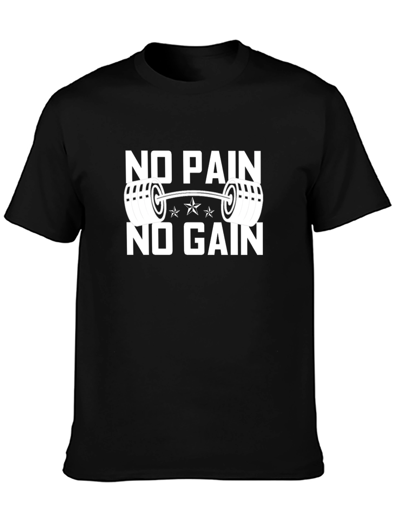 No Pain No Gain Gym T-Shirt - Fitness Motivation