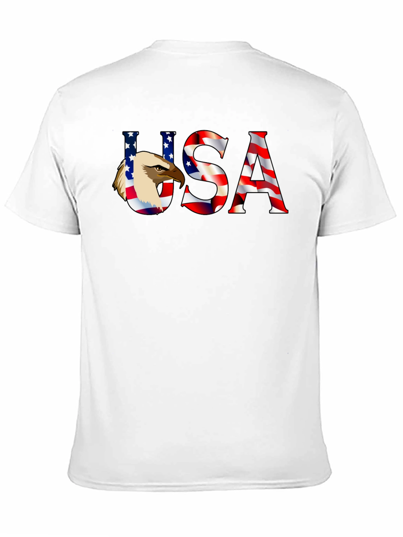 USA Eagle Graphic T-Shirt - Patriotic American Pride