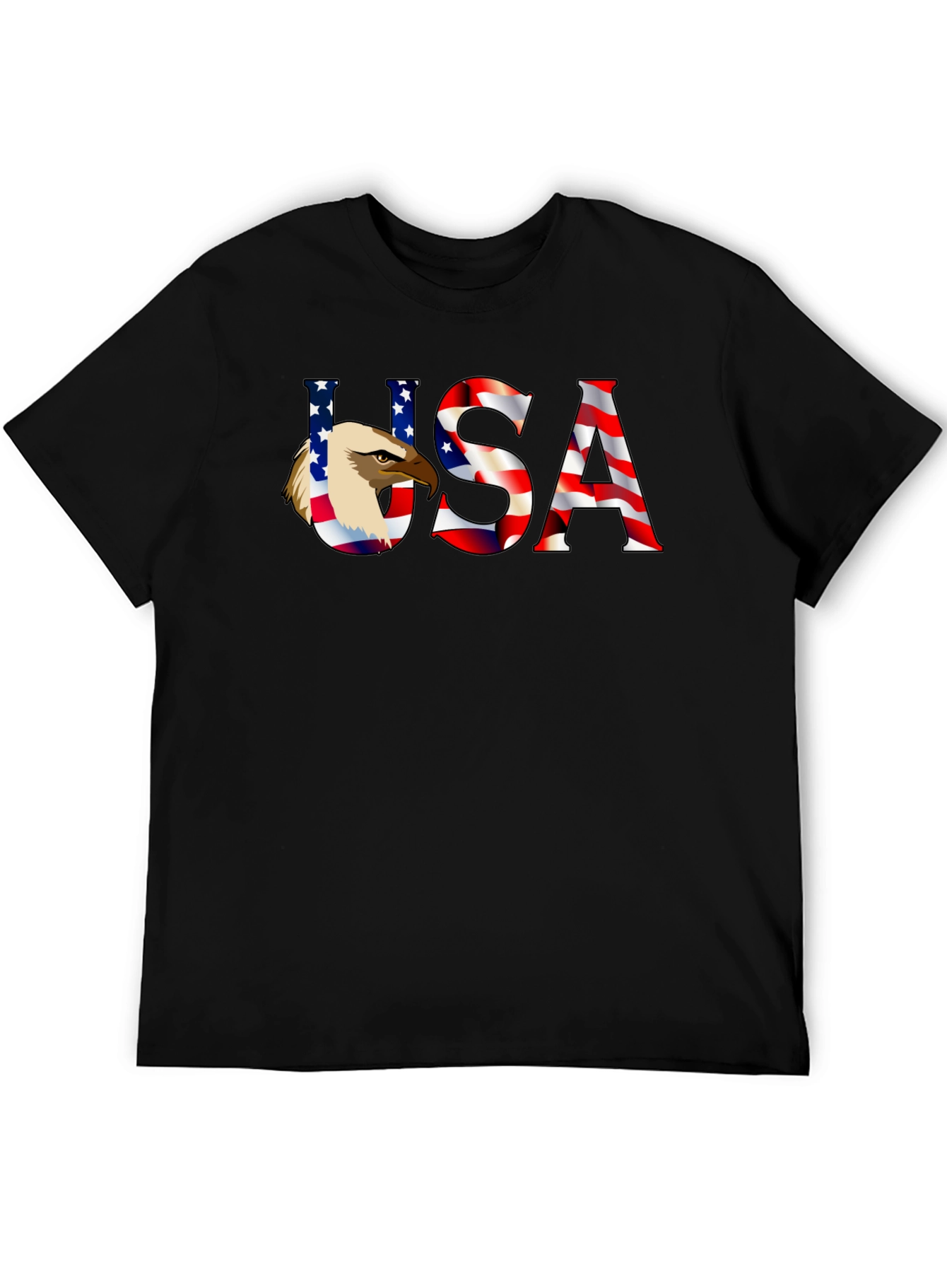 USA Eagle Graphic T-Shirt - Patriotic American Pride