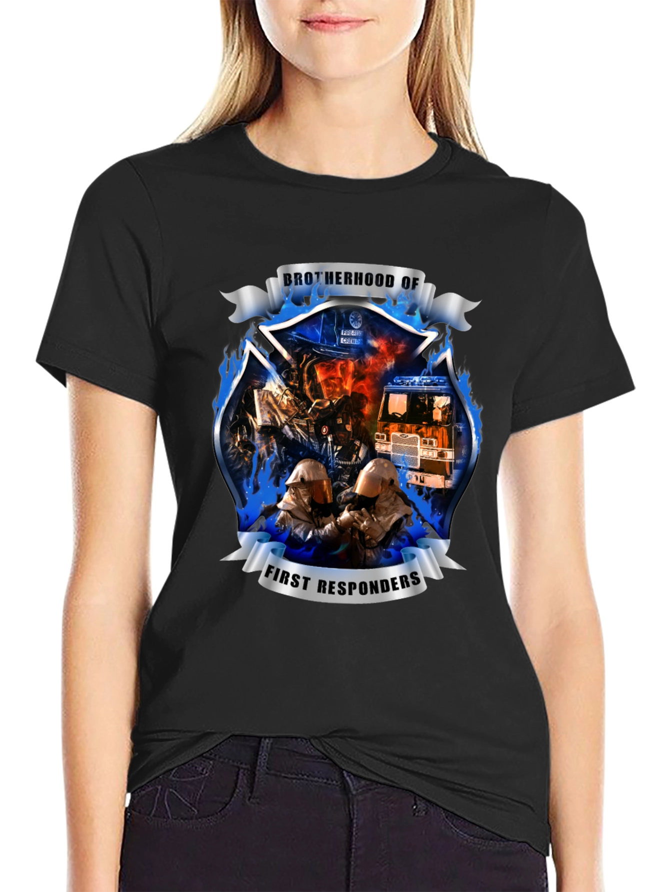 Brotherhood of First Responders Graphic T-Shirt