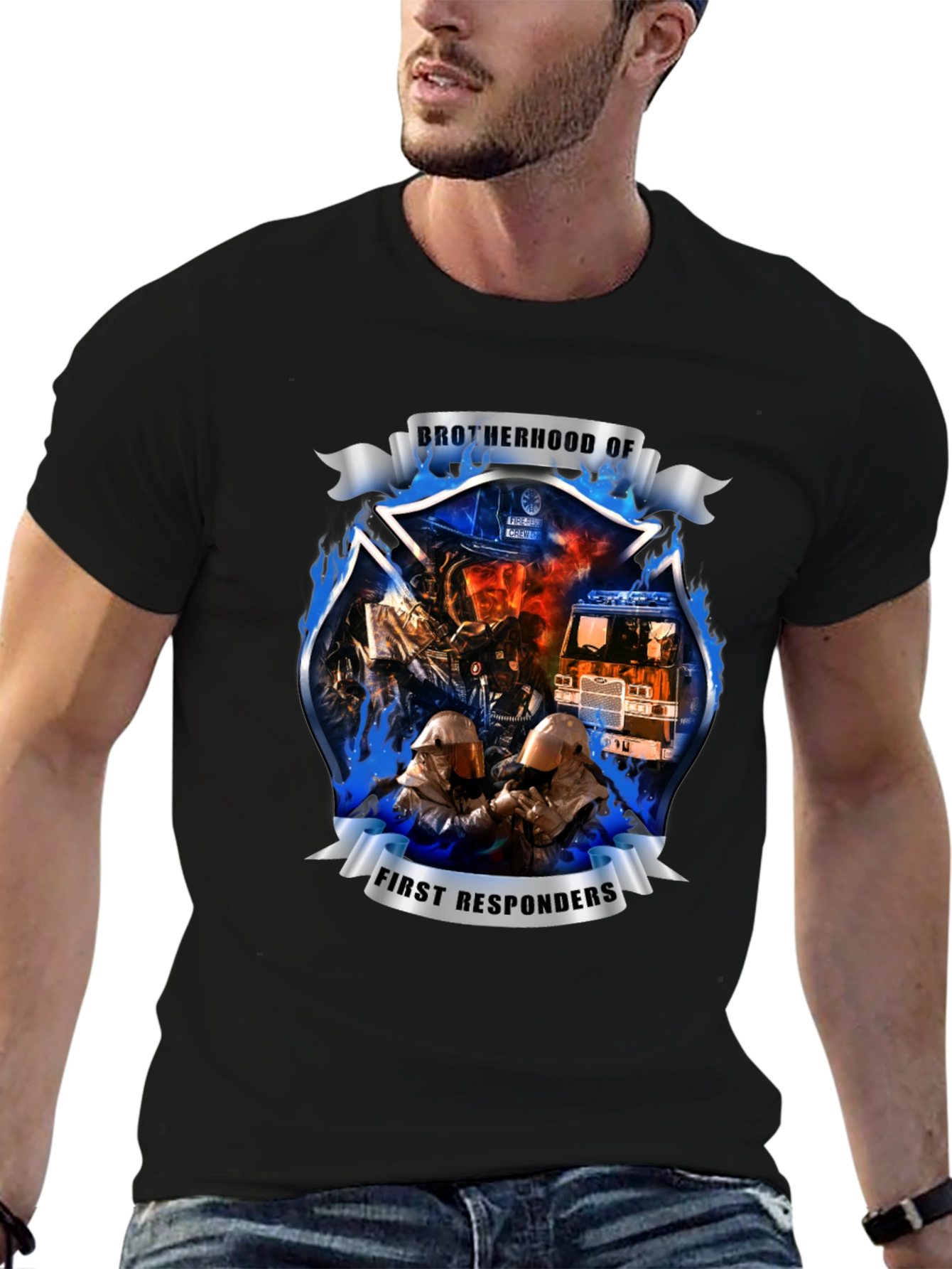 Brotherhood of First Responders Graphic T-Shirt