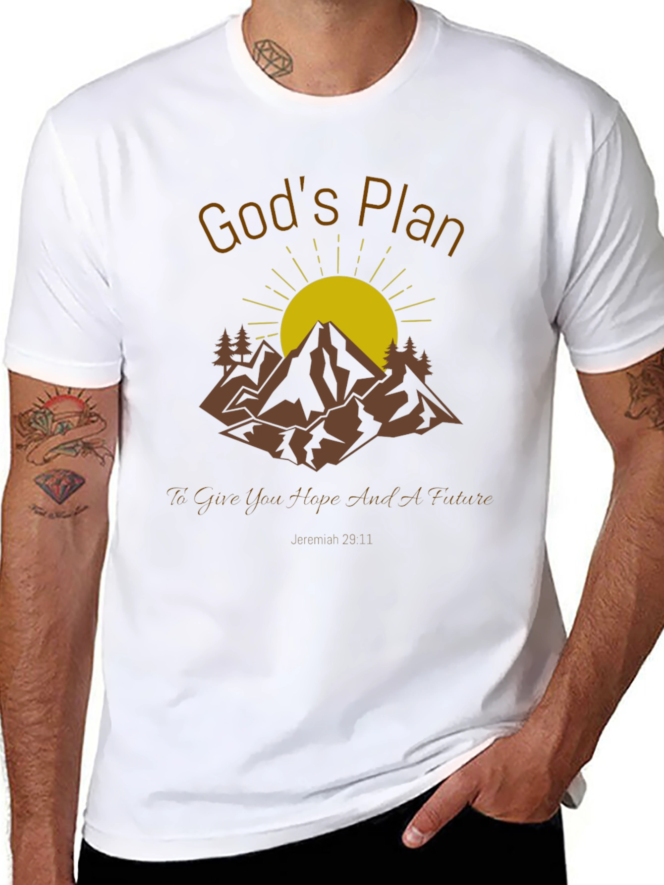 Gods Plan T-Shirt: Hope & Future