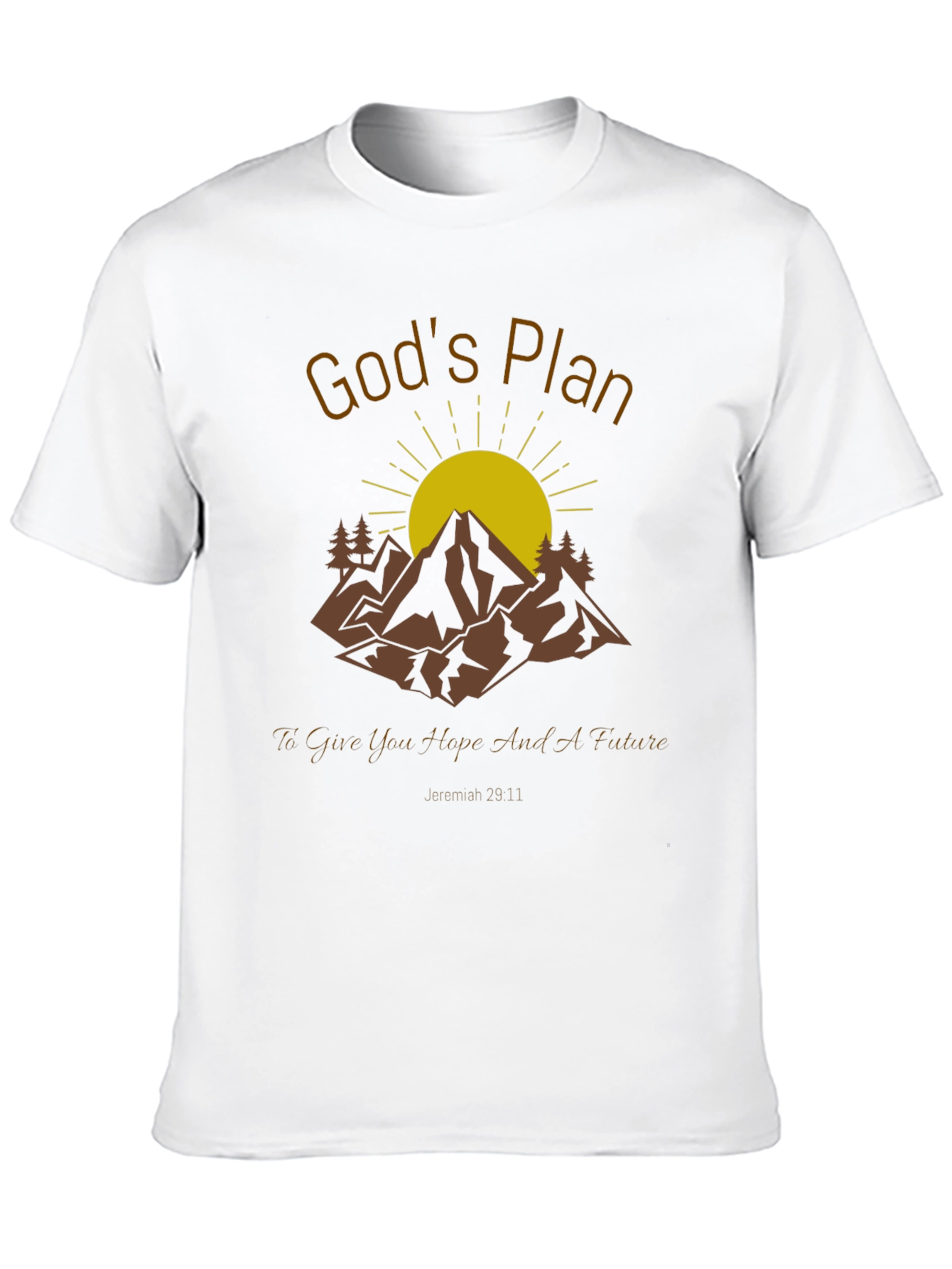 Gods Plan T-Shirt: Hope & Future
