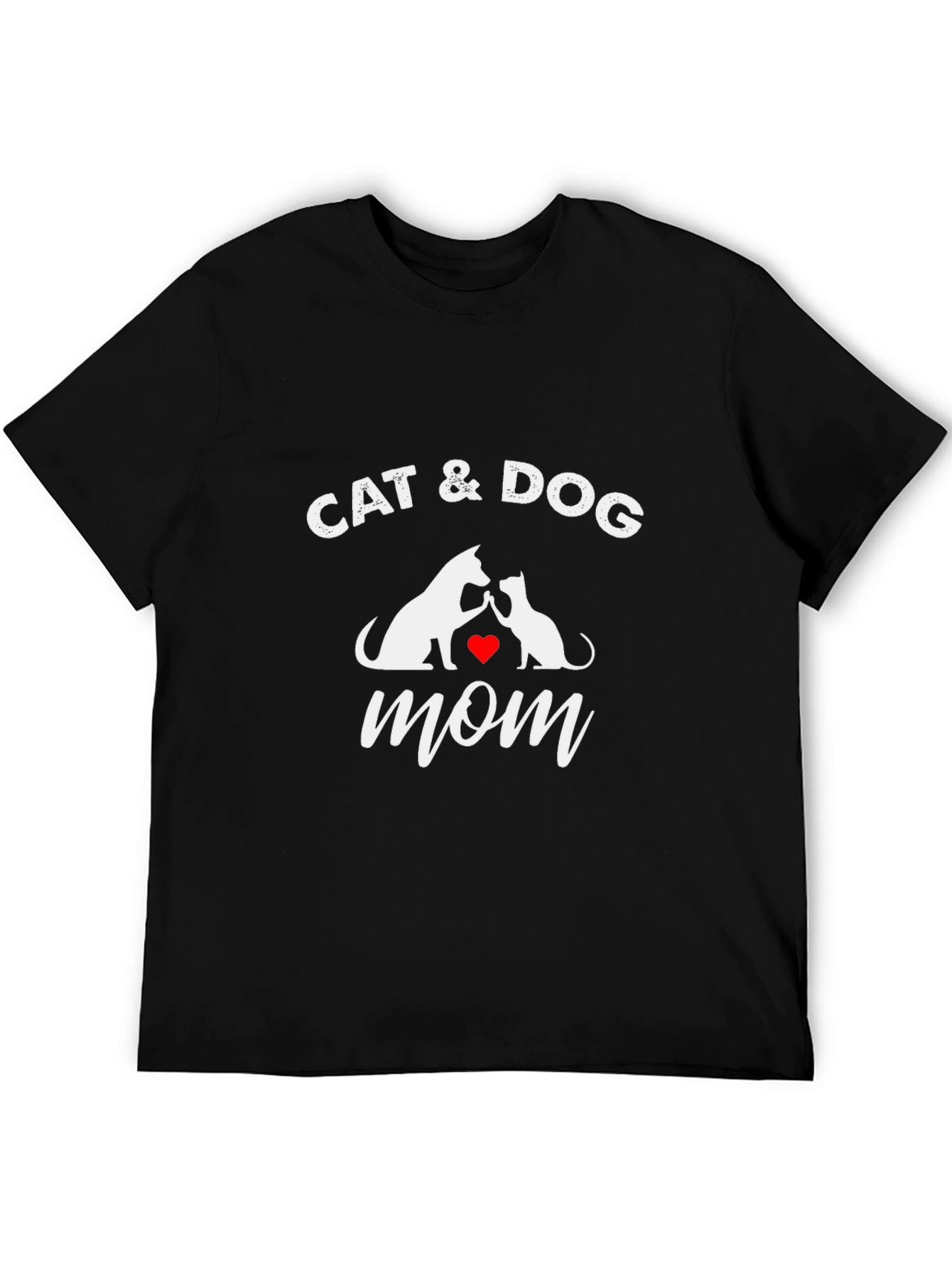 Cat & Dog Mom T-Shirt