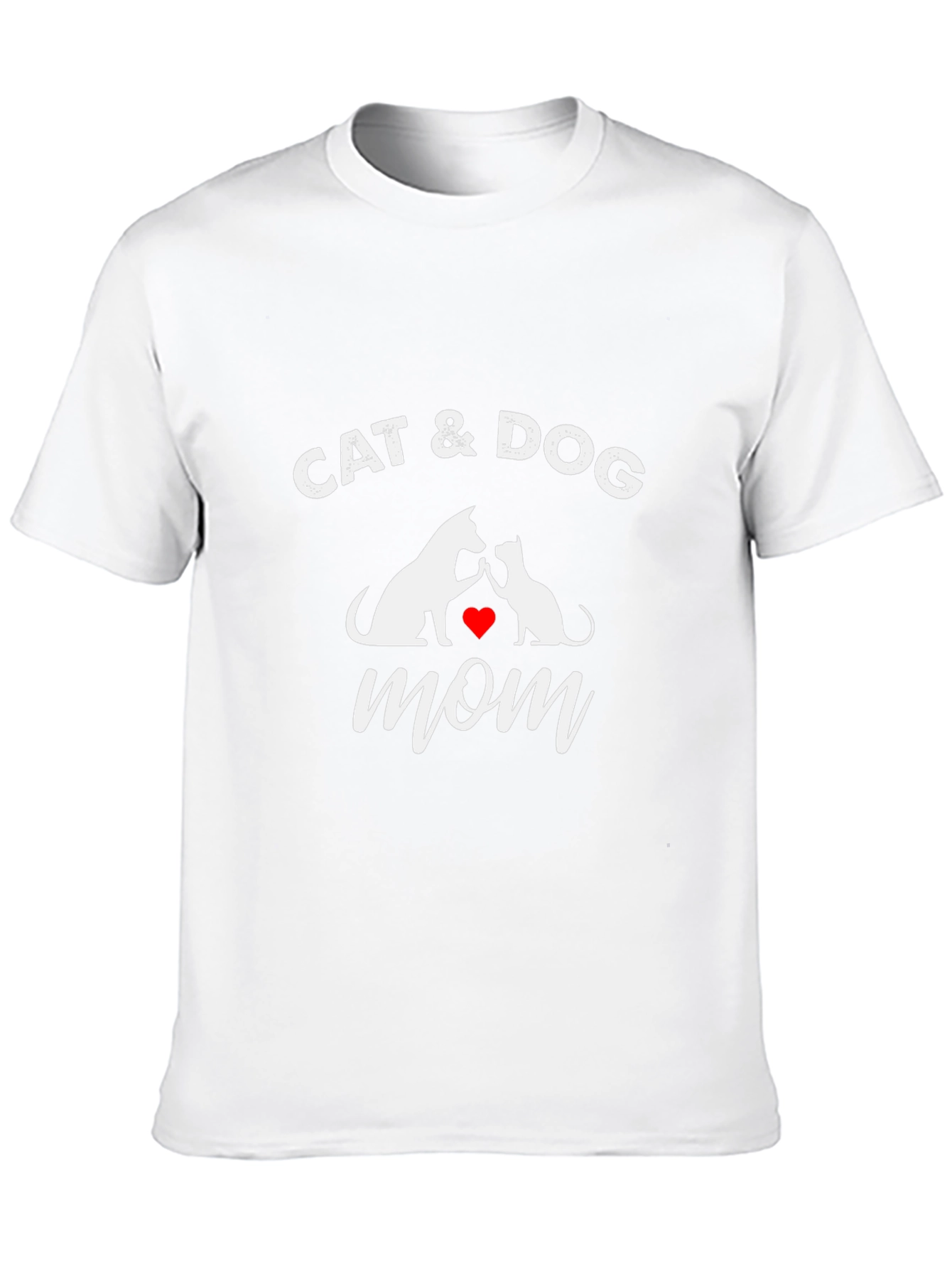 Cat & Dog Mom T-Shirt