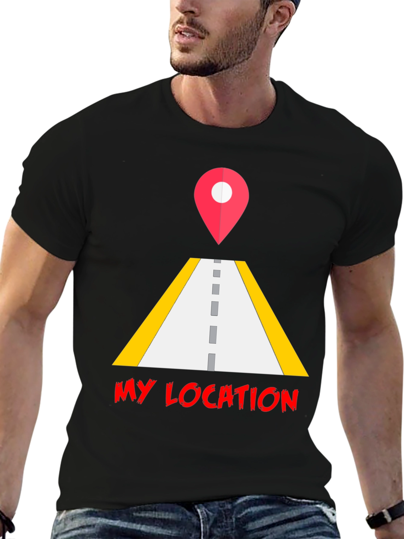 My Location Graphic T-Shirt