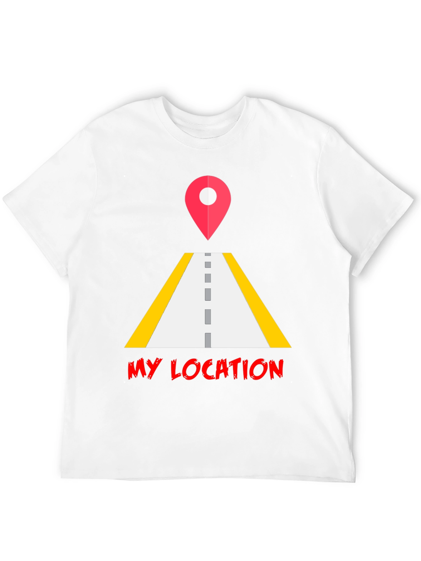 My Location Graphic T-Shirt