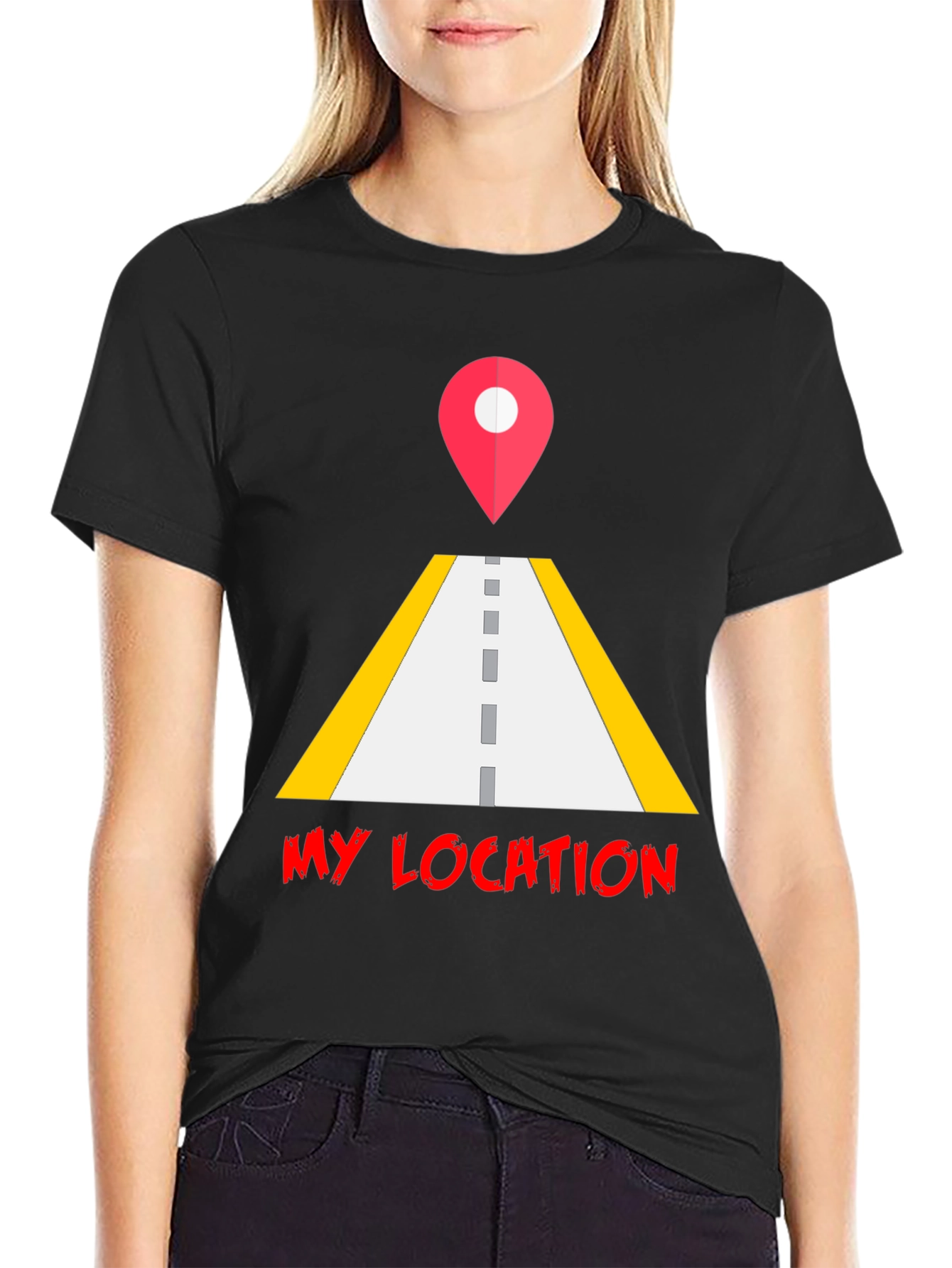 My Location Graphic T-Shirt
