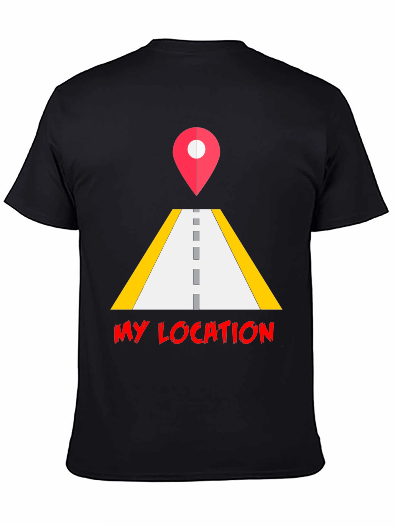 My Location Graphic T-Shirt