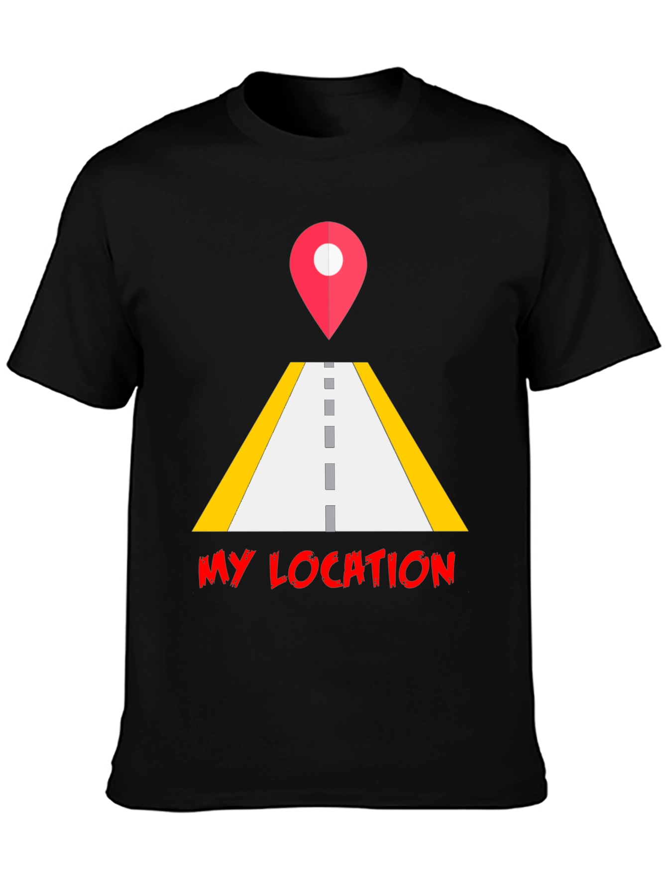 My Location Graphic T-Shirt