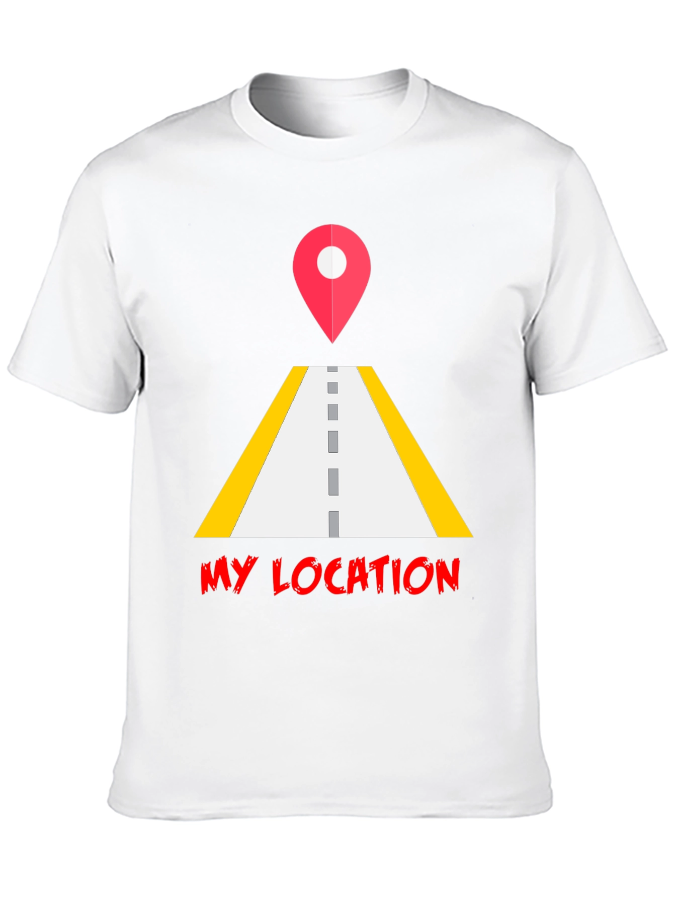 My Location Graphic T-Shirt